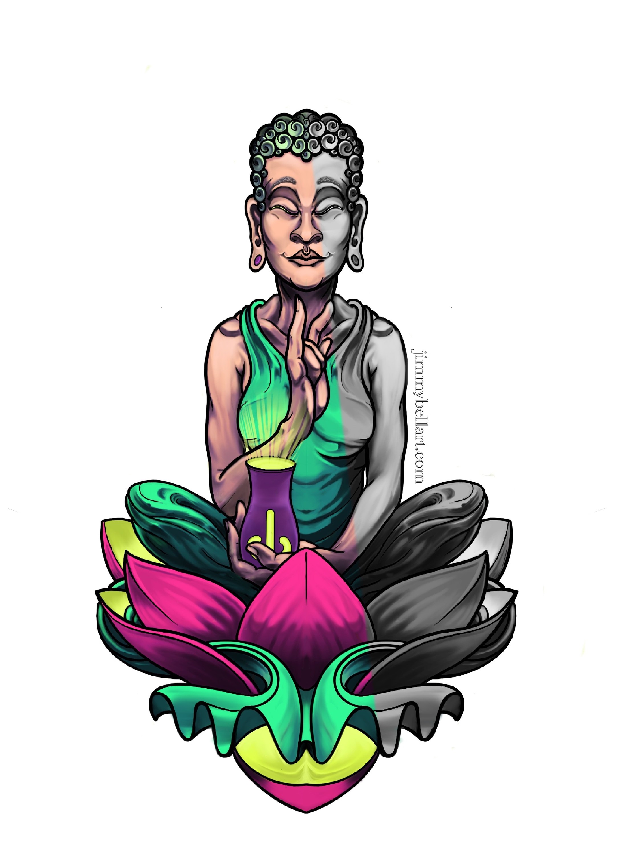 Digital artwork by Jimmy Bell, piece 4