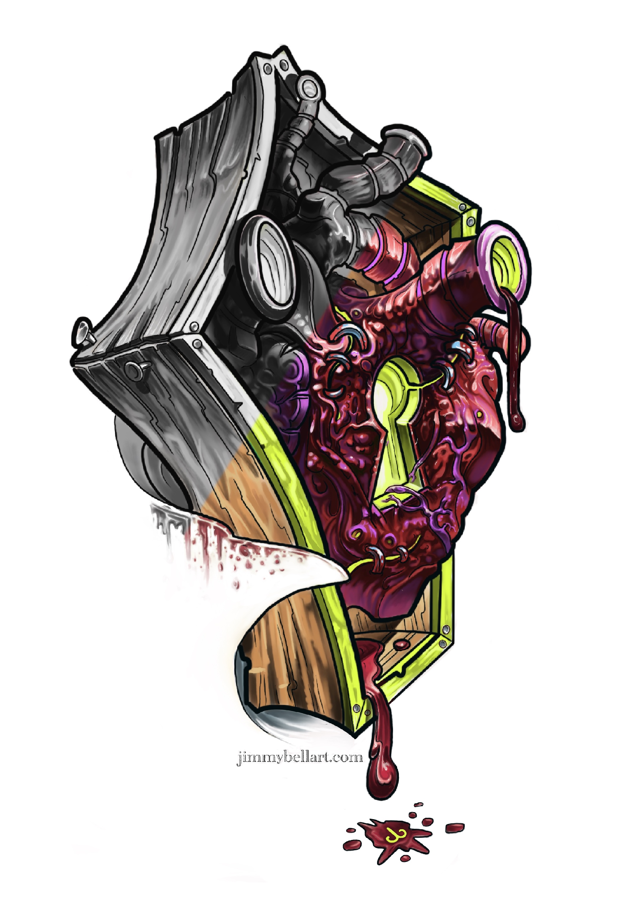 Digital artwork by Jimmy Bell, piece 5